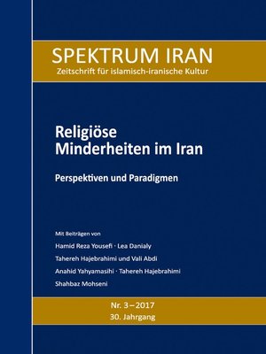cover image of Religiöse Minderheiten im Iran